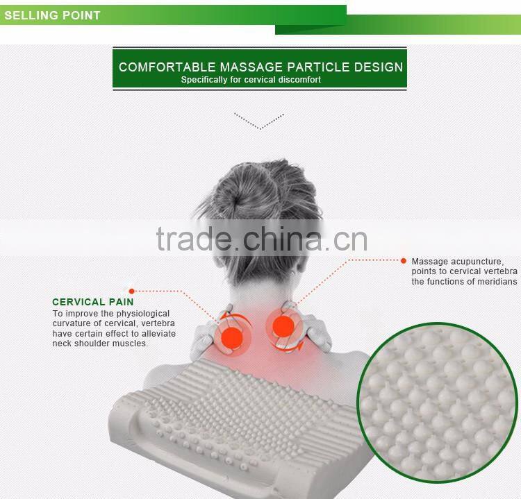 New design multi-purpose Healthy Natural latex massage pillow