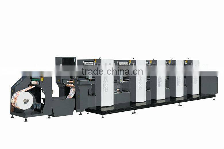 Shaftless Offset Intermittent Rotary Label Printing Machine