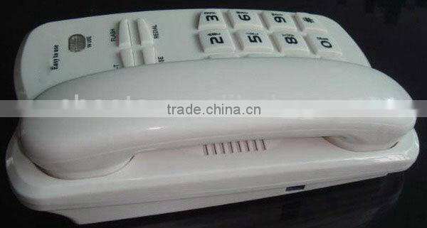 corded big button simple arrange telephone