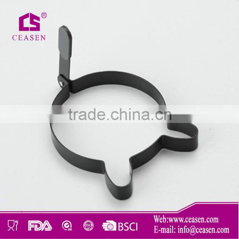 UCC062 flower shape Egg ring with non-stick coating