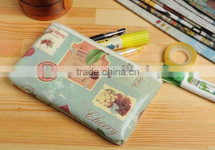 pvc cosmetic zip bag