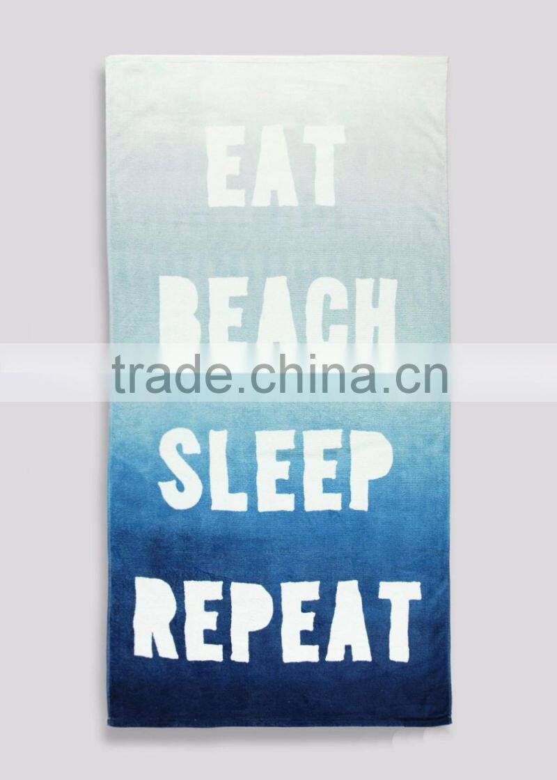 Customized Wholesale Printed Custom Print Beach Towel