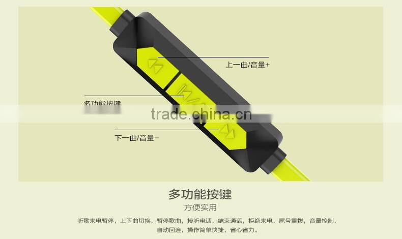 USAMS BG Bluetooth Earphone Shockproof Universal for Android/IOS System Sport Stereo in ear Headphone with Mic MT-5206