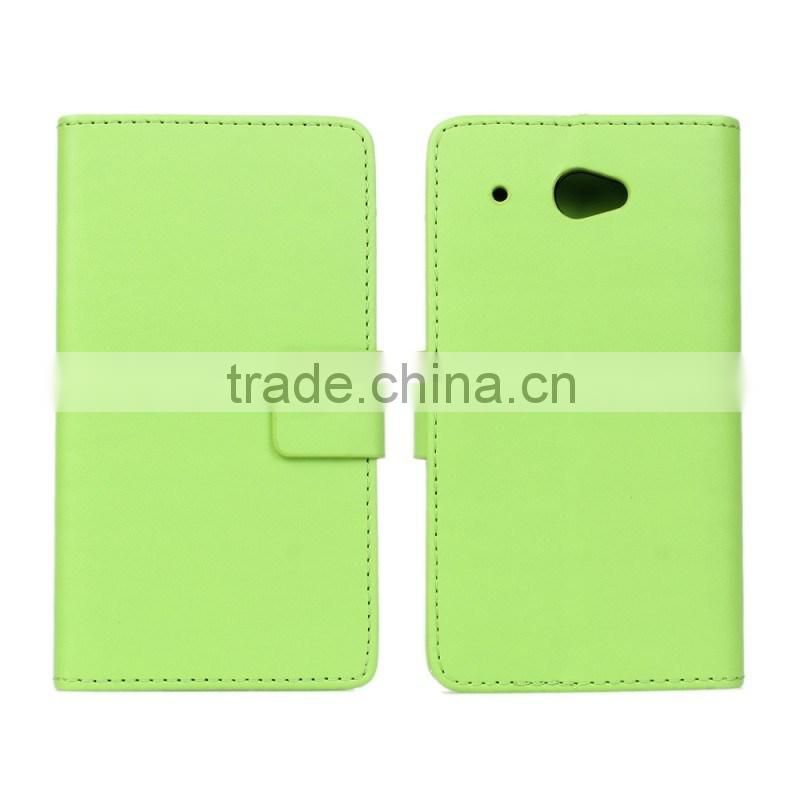 wholesale PU Leather Wallet Cover Stand Flip Case For HTC Desire 601