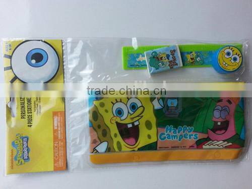 plastic pencil case/pvc pencil case/pencil case