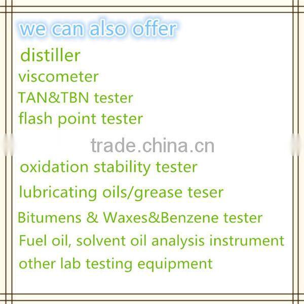 capacitor oil pour point tester