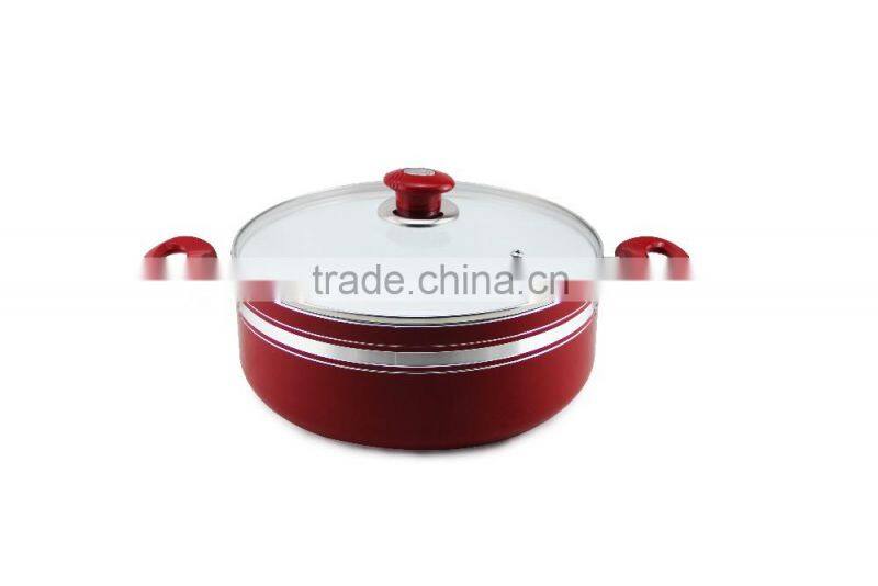 High Quality Aluminum Ceramic Pan Casserole Ceramic Coated Cookware Set