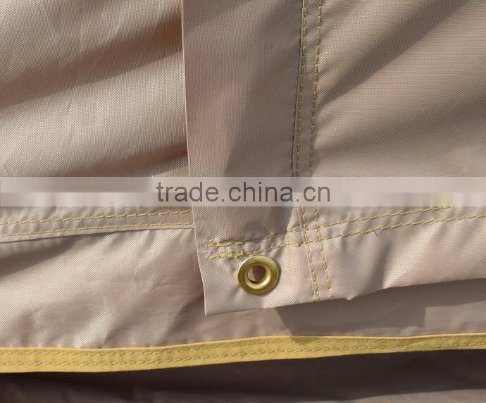 High quality oxford waterproof retractable roof awning for cars with mesh annex