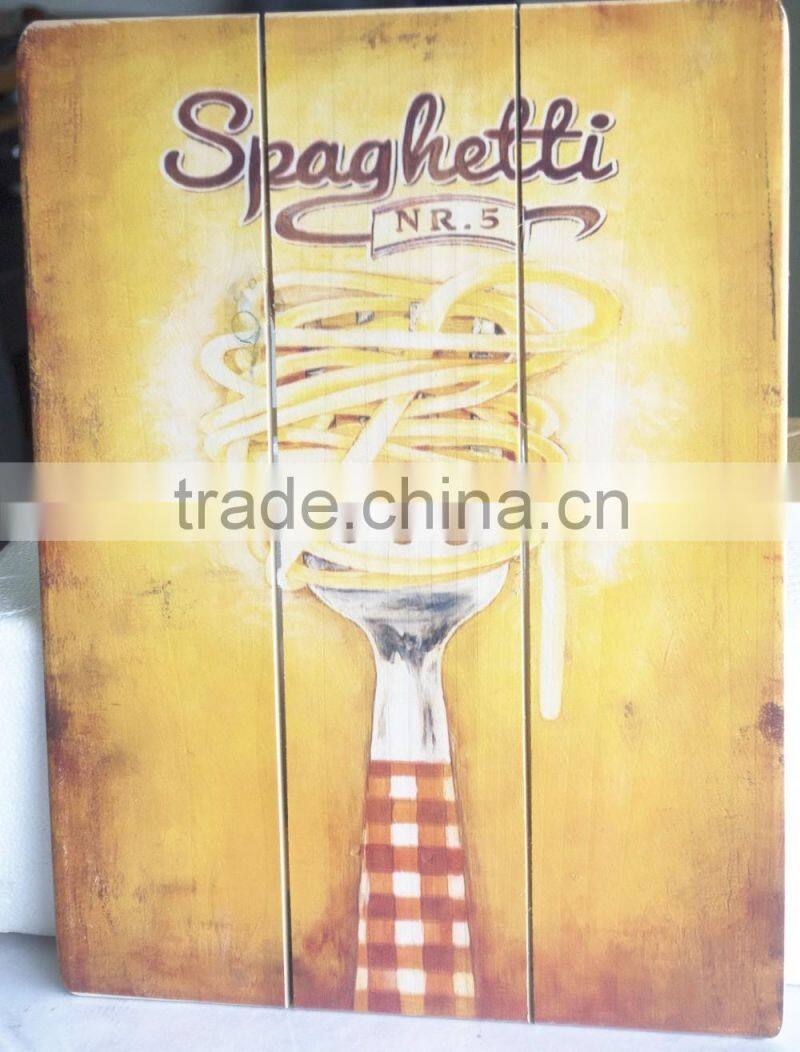 Wooden Picture frame printed with customized paintings