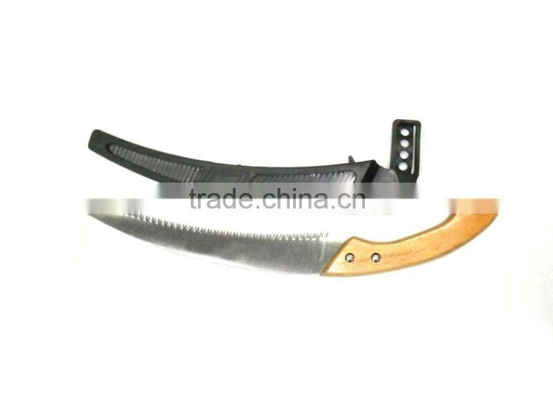 Garden hand saw/Pruning saw ABS+TPR handle hand saw for cutting wood