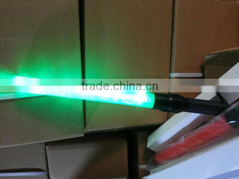 2014 New products led flash police stick /safety baton /traffic baton