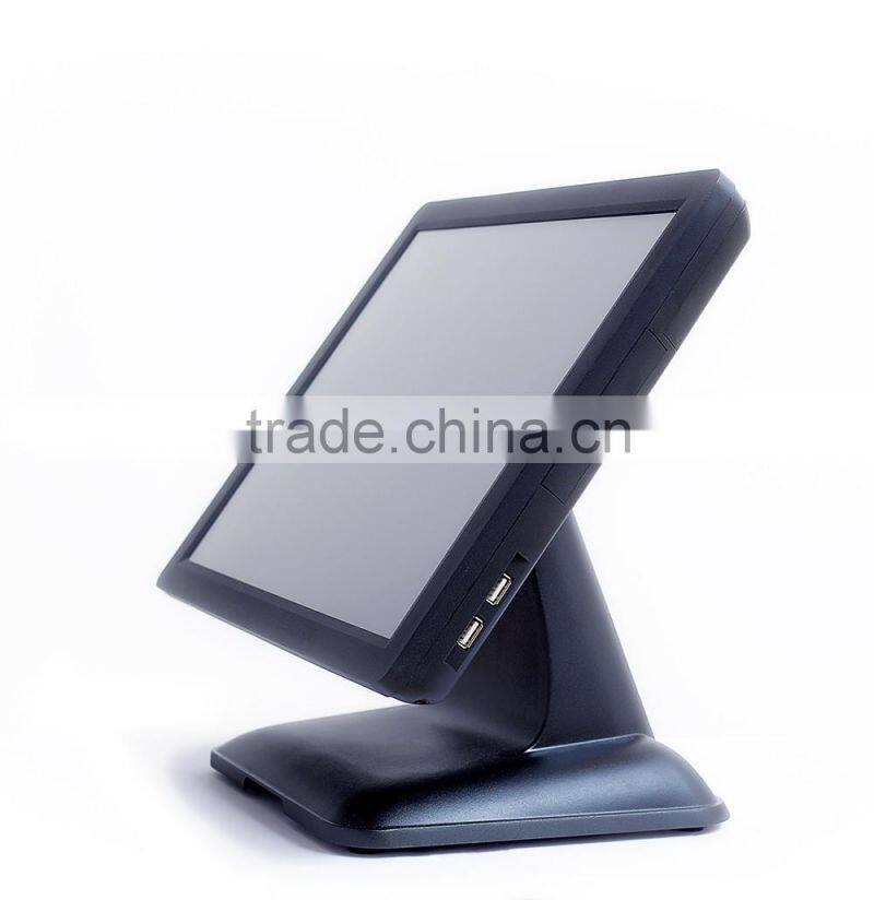 15 inch aluminum body all in one cash register/ restaurant pos terminals