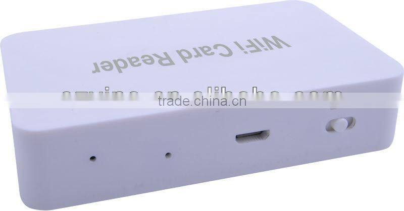 USB2.0 portable wifi card reader Support HDD/U disk /SD/SDHC/SDXCup to 128GB
