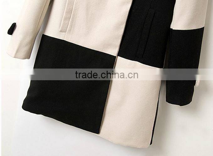 European designer high quality women fashion coats 2015