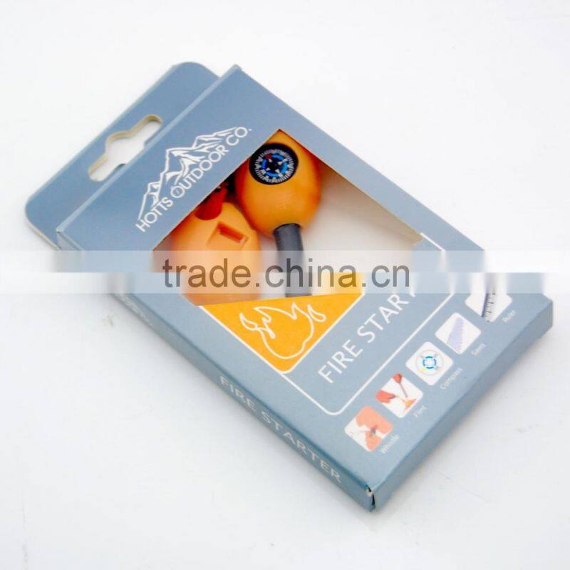 Large Emergency Magnesium Flint Fire Starter Rod Lighter Camping Survival