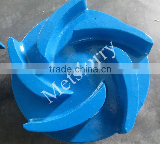 Slurry pump impeller for drilling rig/mining slurry pump