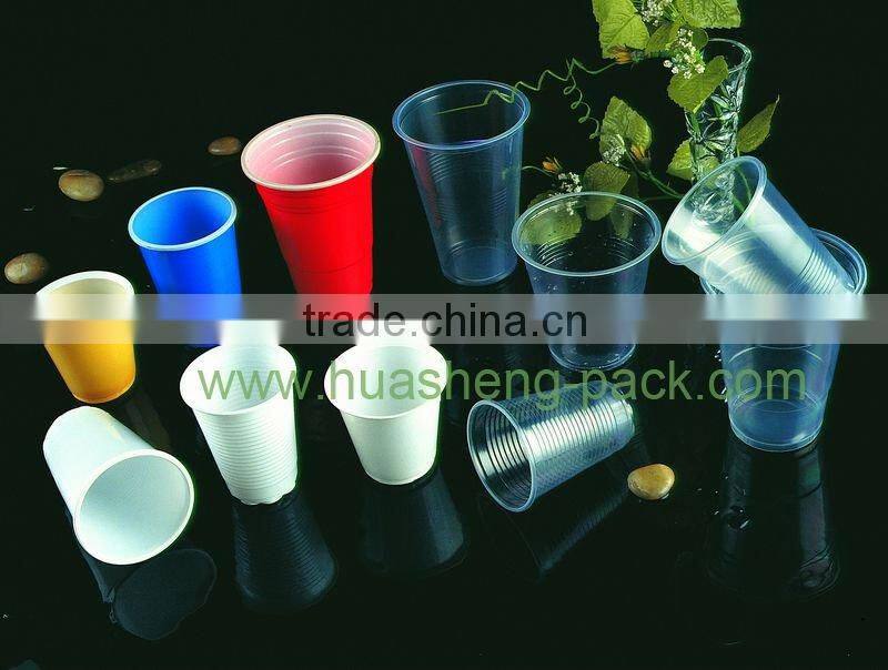 transparent plastic disposable cup 200ml
