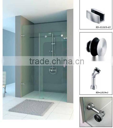 bathroom sliding accessory in stainless steel for shower room