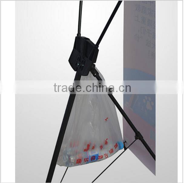 Factory supply aluminium fibre pole X stand banner models