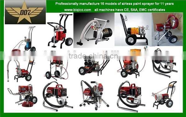 spraying gun G210 for airless pressure sprayer machine parts HS code 84242000