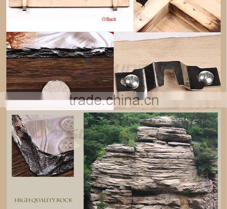 Sublimation rock photo slate/sublimation photo rock whole sale