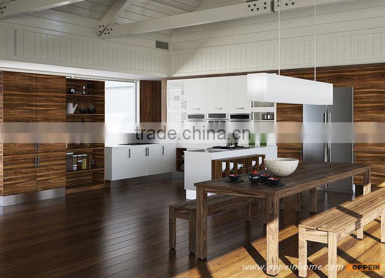 Guangzhou Cheap Melamine Kitchen Cupboard Designs Kitchen Furniture