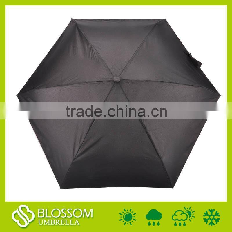 5 fold pocket umbrella,mini portable umbrella,portable tiny umbrella