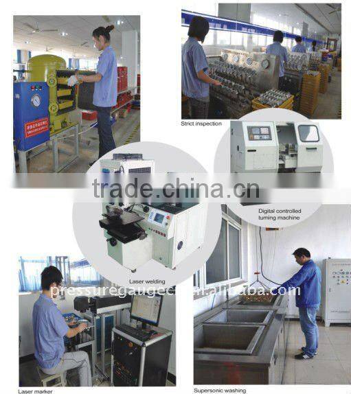 All SS vacuum pump manometer