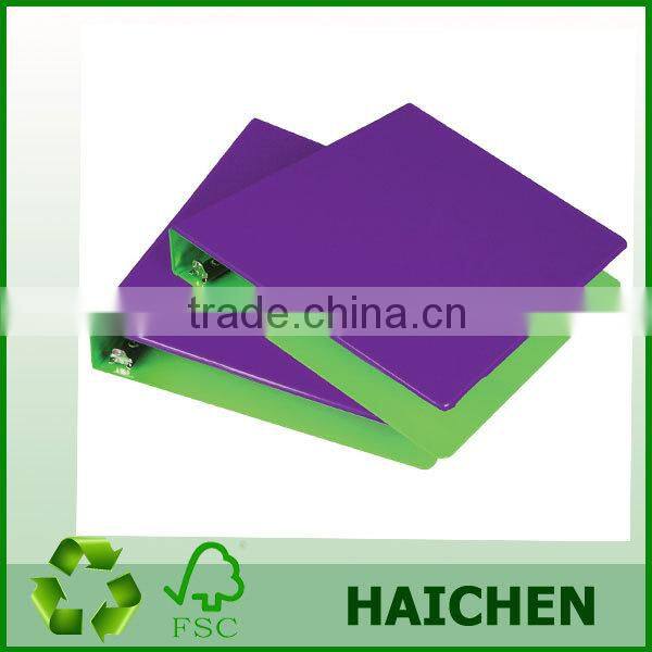 Chea Three Ring Brown Kraft Recycled Binder