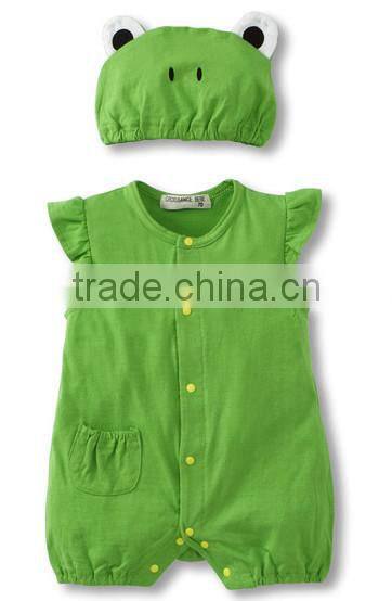 wholesale infant clothing summer cotton animal shape fashion clothes toddler baby bodysuit