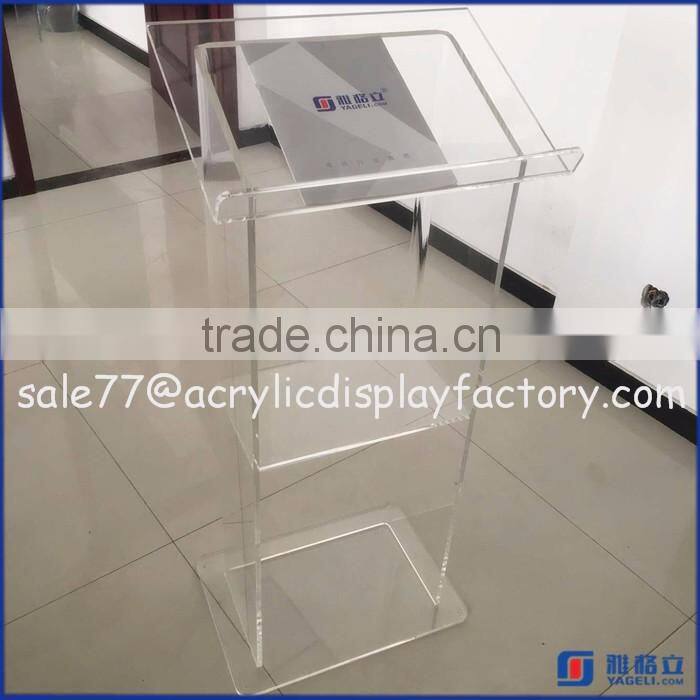 Tabletop Acrylic Lectern Desk,Floor standing Acrylic Lectern