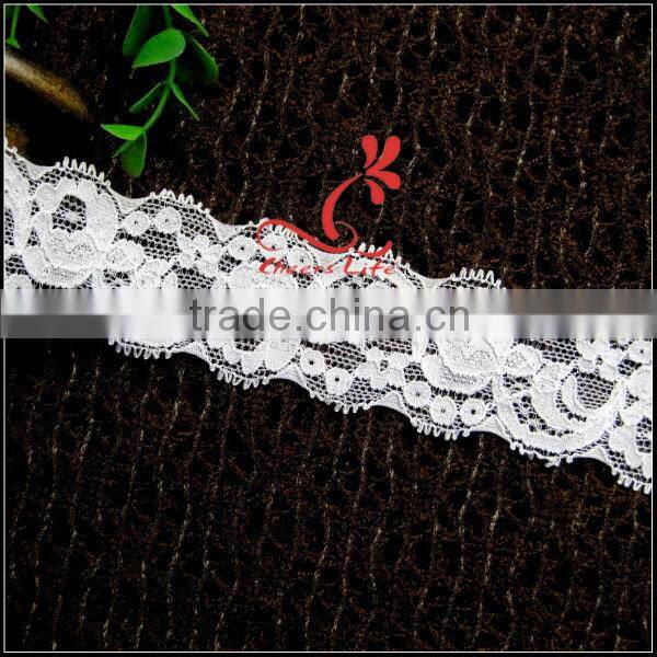 2013-cheerslife saree fabric/spandex lace