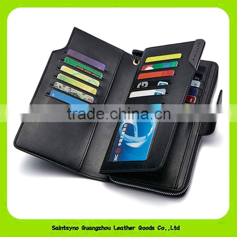 16895 Newest Design Fashion Trendy mini genuine leather wallets