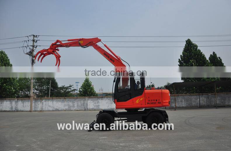 jining direct products factory 8T Wheel Sugarcane Loarder