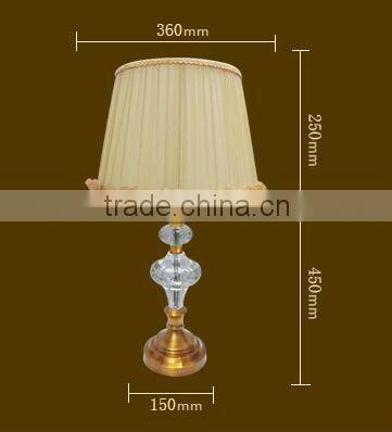 Fashion Home Decoration Crystal Modern Table Lamp