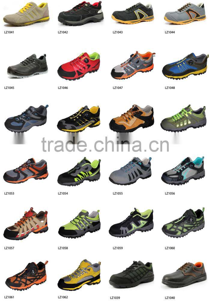 cheapest men's brand steel toe industrial safety shoes china factory