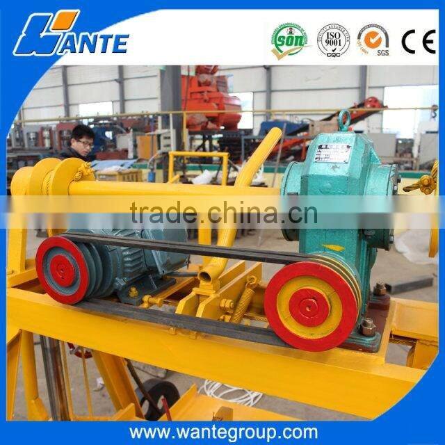 WANTE MACHINERY QT40-3B egg laying small size cement hollow brick making machine