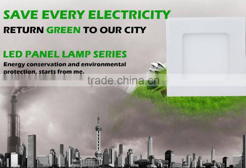 dinmable ip44 led lamp 9w led pannel light for showroom with saa rohs c-tick