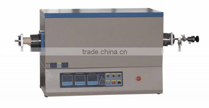 Laboratory annealing vacuum tube furnace 1200C horizontal vacuum tube furnace