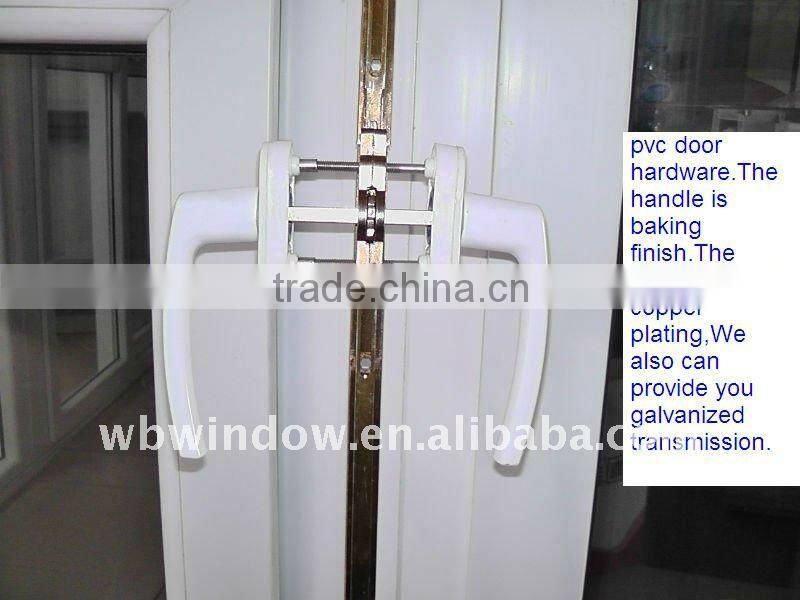 PVC door manufacturers french with toilet design