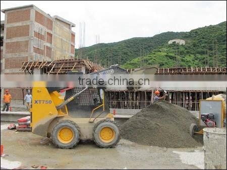 Chinese XCMG XT750 mini skid steer loader for sale