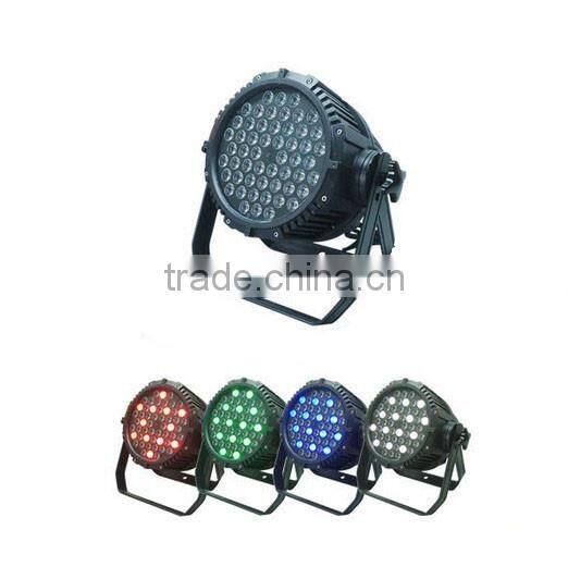 54*3/1w par light for stage waterproof light good price nice effect guangzhou led light import