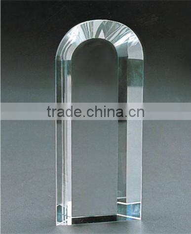2015 new cheap glass souvenir gift crystal blank