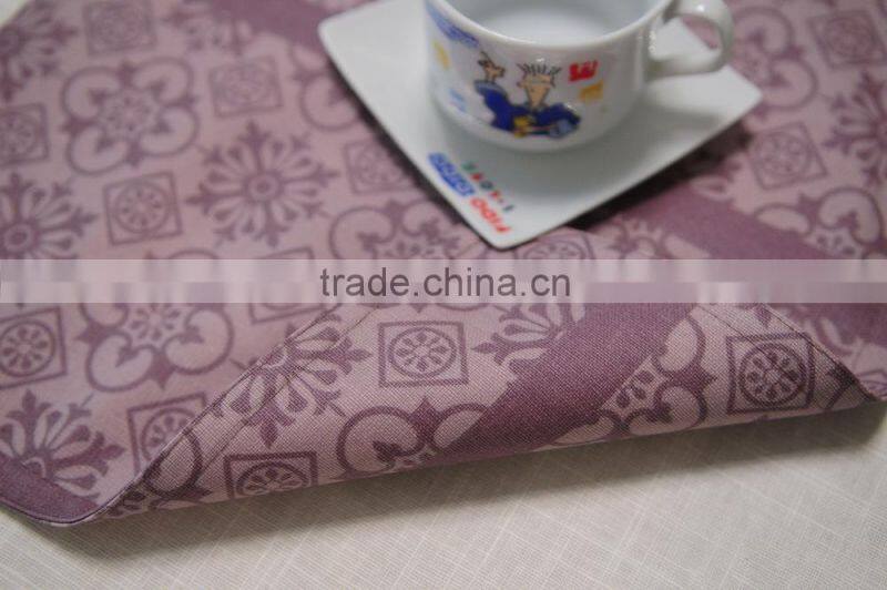 placemat display rack/felt placemat/kitchen table placemat