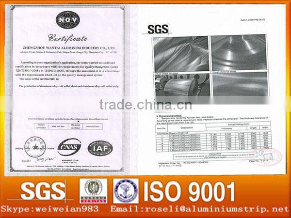 Narrow Slitted Aluminum Strips for Transformer