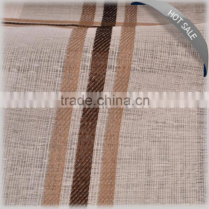 2016 high quality popular sheer fabric for curtain decoration