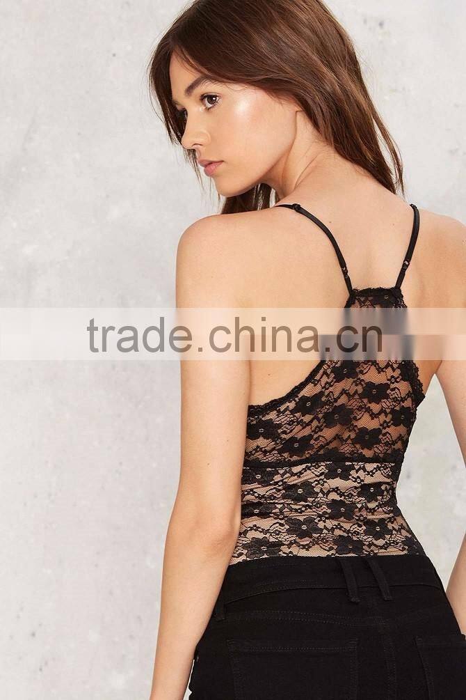 Lace Bodysuit for Adults