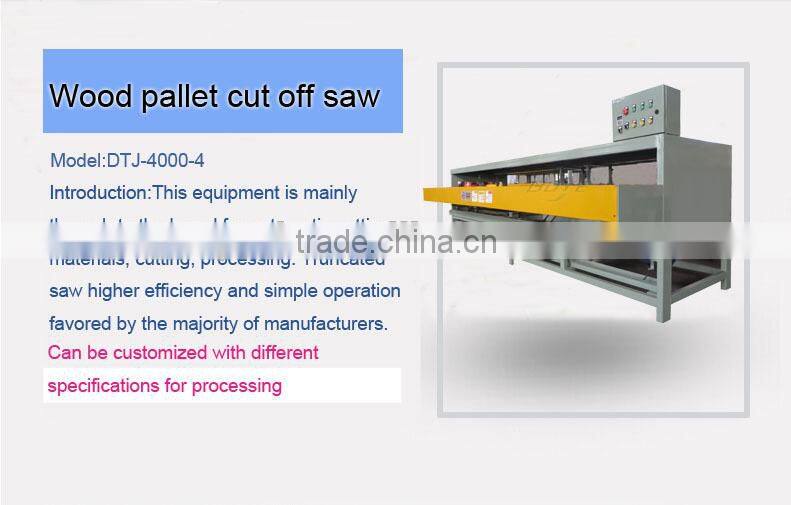 wood palelt cutting machine/wood pallet saw/wood plank cutting saw machine-----boye machinery