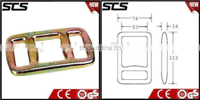 50mm Galvanized steel forged buckle strap belt buckle 5000KG