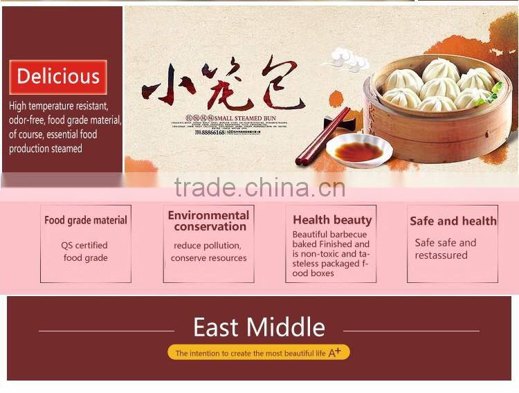 High quality aluminium foil pan steamer mat food plate dim sum paper